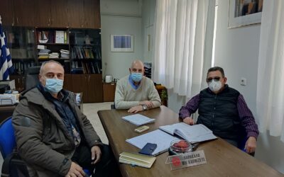 Με τον Διοικητή του Μαμάτσειου Νοσοκομείου συναντήθηκε το Προεδρείο του ΕΚΝΚ