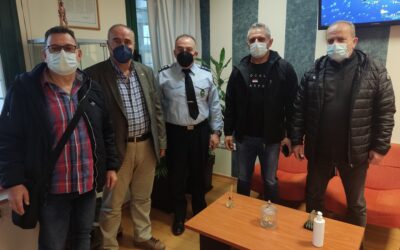 Συνάντηση με τον Διοικητή της Τροχαίας