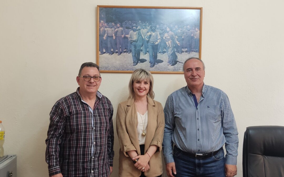 Στα γραφεία του ΕΚΝΚ βρέθηκε η υποψήφια Ευρωβουλευτής της ΝΔ κ. Πίστη Κρυσταλλίδου